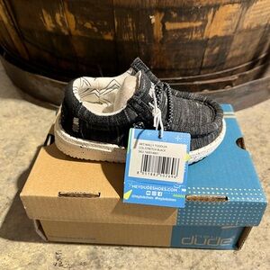 Hey Dude Wally Toddler Stretch Black